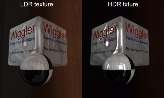LDR - HDR texture