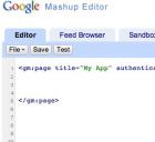 google-mashup-editor
