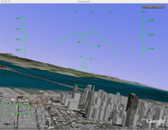 Google Flight Simulator