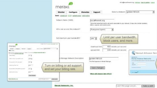 meraki admin service provider