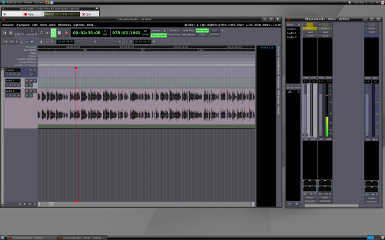 ubuntu studio music