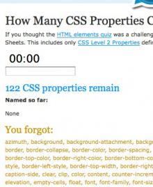 CSS Quiz!