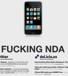 iPhone SDK NDA