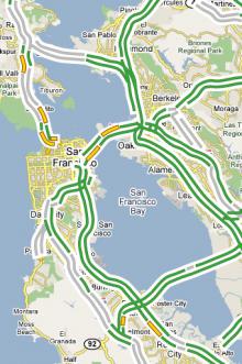 Traffic Layer στα Google Maps!