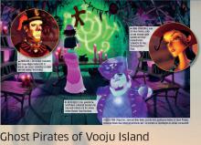 Ghost Pirates of Vooju island