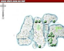 Grand Theft Auto 4: The map