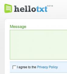 Στείλτε ένα μαζικό social message με το Hellotxt