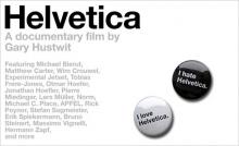 Helvetica, the movie