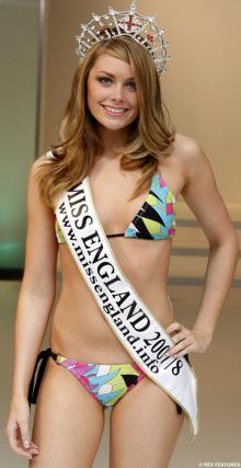Υποψήφιες για Miss England 2008; WTF;