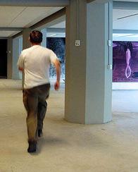 Running from the camera