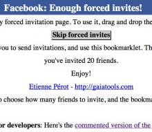 Παρακάμψτε το σύστημα προσκλήσεων στα Facebook apps!