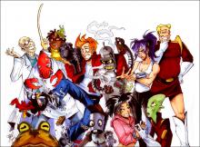 Simpsons και Futurama σε Anime